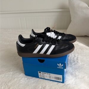 adidas Samba OG Black White with Gum Sole
